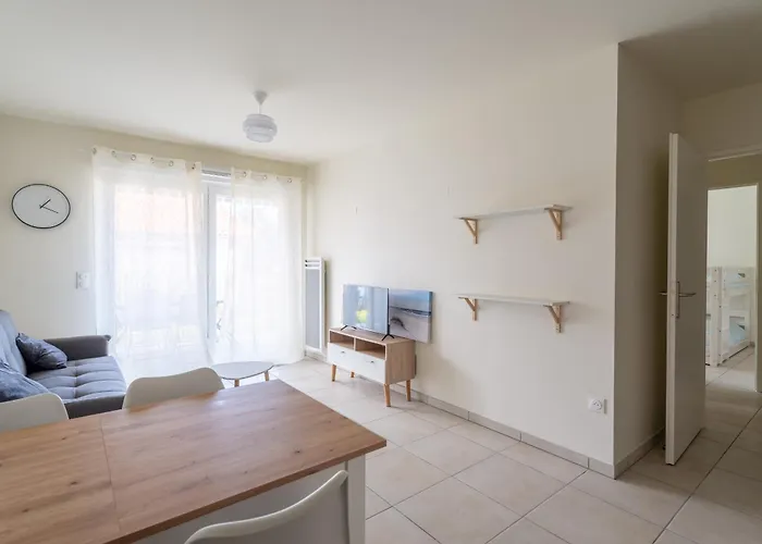 アパート Plage: Neuf 6 Pers A 400m De L'ocean Avec Wifi - Fr-1-50-150 Mimizan-Plage